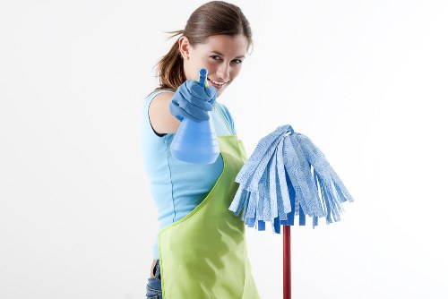 Secure London House Cleaning payment process with encrypted checkout