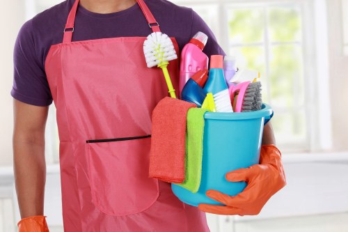 Client complaint review in a professional house cleaning process