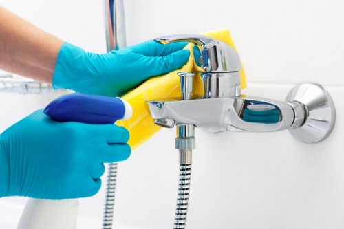 Regular house cleaning in a London family home