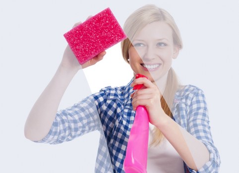 Local London office cleaning service in a commercial workspace